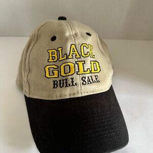 BLACK GOLD BULL SALE Ball Cap Colusa, Calif